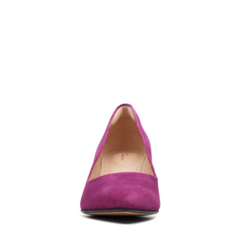 Dámské Podpatky Clarks Violet55 Rae Fialové | CZ-841396