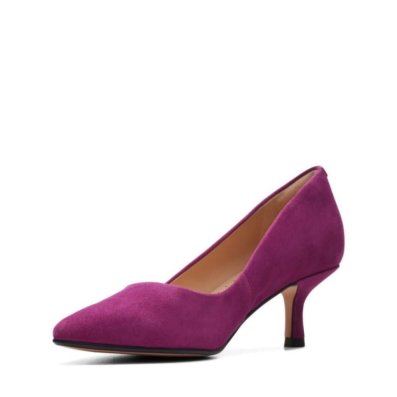 Dámské Podpatky Clarks Violet55 Rae Fialové | CZ-841396