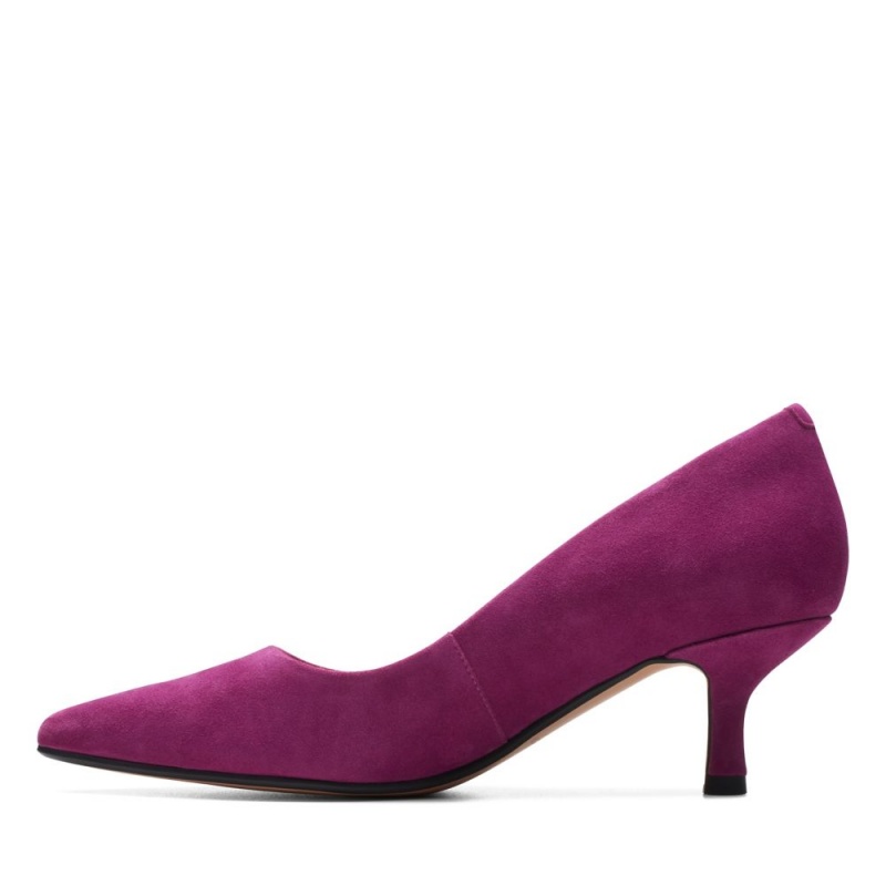 Dámské Podpatky Clarks Violet55 Rae Fialové | CZ-841396