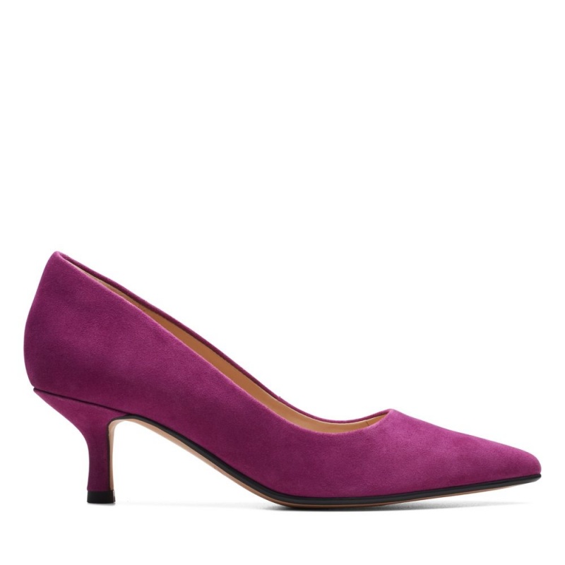 Dámské Podpatky Clarks Violet55 Rae Fialové | CZ-841396