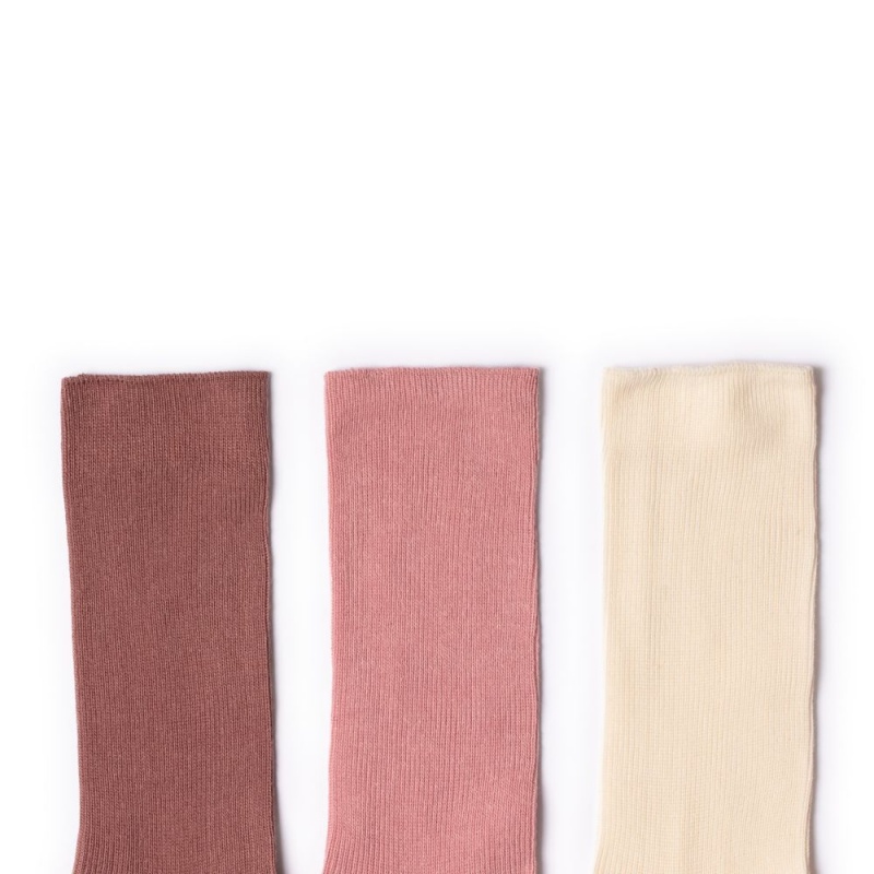 Dámské Ponožky Clarks Socks Multi 3 Pack Růžové Viacfarebný | CZ-296341