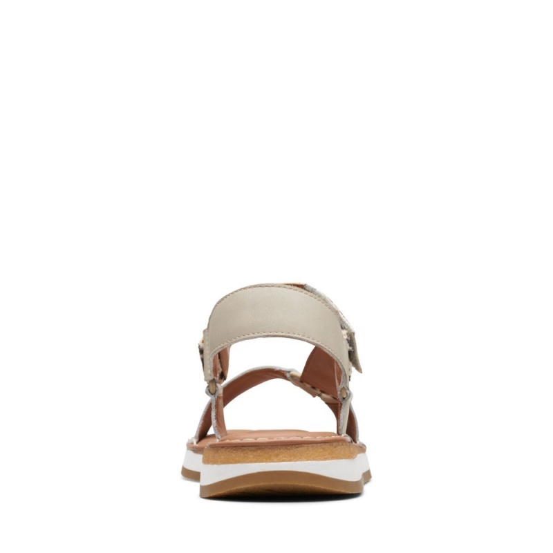 Dámské Sandály Ploché Clarks Craft Sun Sport Bílé | CZ-862453