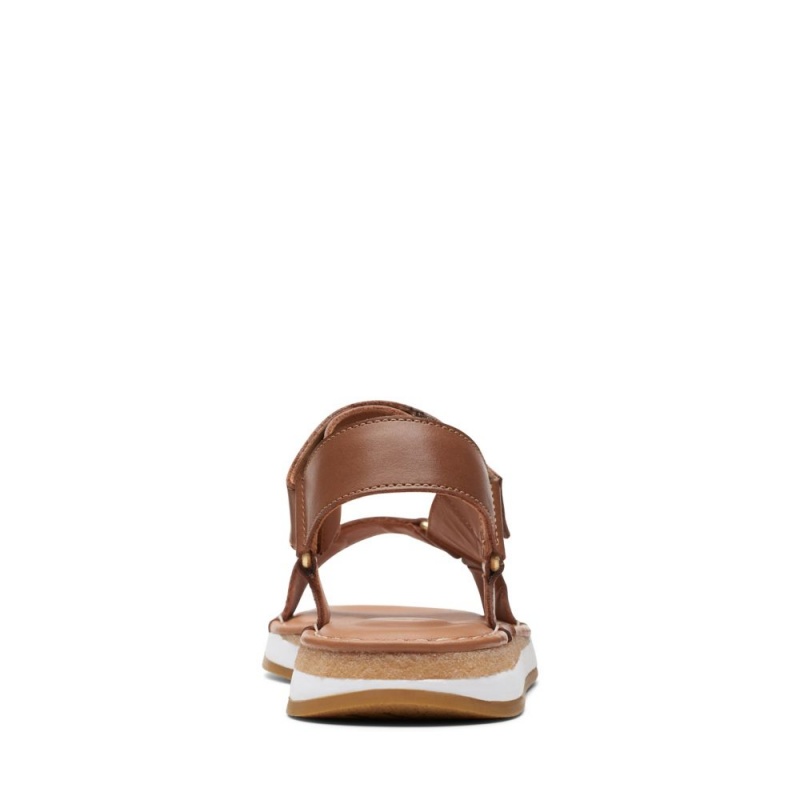 Dámské Sandály Ploché Clarks Craft Sun Sport Hnědé | CZ-864730