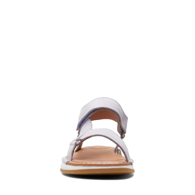 Dámské Sandály Ploché Clarks Craft Sun Sport Fialové | CZ-670213