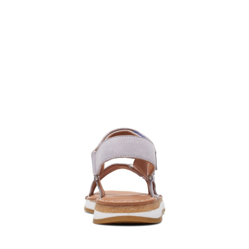 Dámské Sandály Ploché Clarks Craft Sun Sport Fialové | CZ-670213