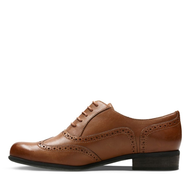 Dámské Společenské Boty Clarks Hamble Oak Tmavě Hnědé | CZ-936208