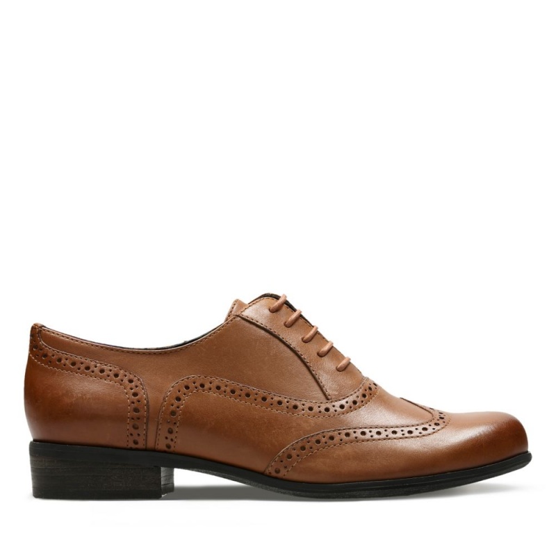 Dámské Společenské Boty Clarks Hamble Oak Tmavě Hnědé | CZ-936208