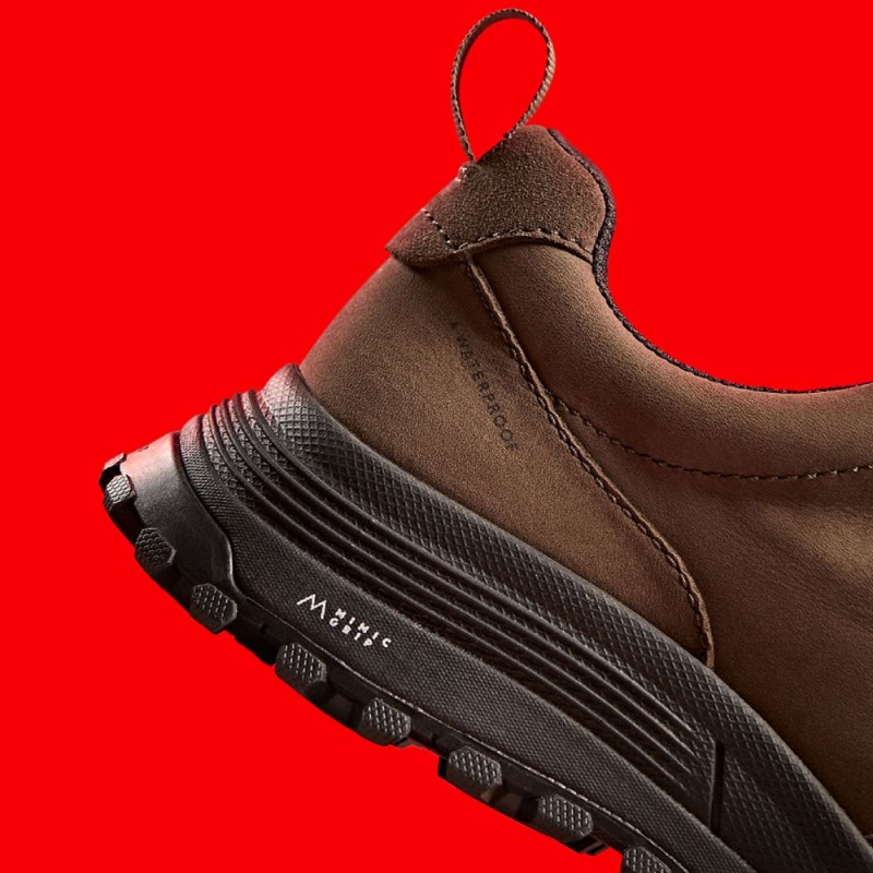 Dámské Tenisky Clarks ATL Trek Free Nepromokavé Hnědožlutý | CZ-174396