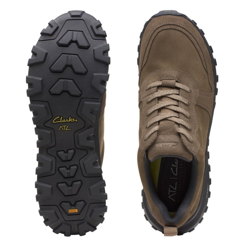 Dámské Tenisky Clarks ATL Trek Free Nepromokavé Hnědožlutý | CZ-174396