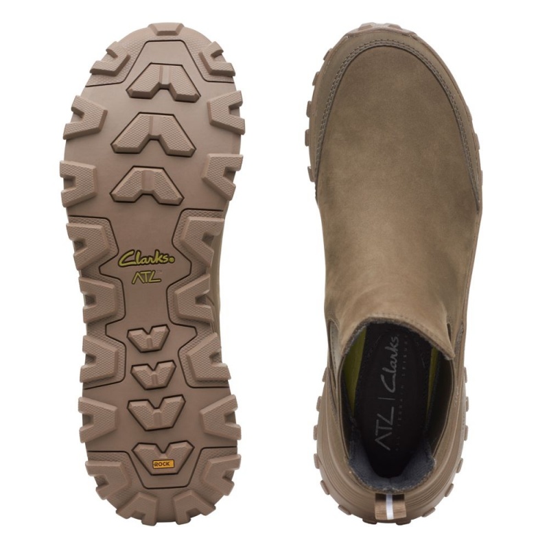 Dámské Tenisky Clarks ATL Trek Up Nepromokavé Hnědožlutý | CZ-314980