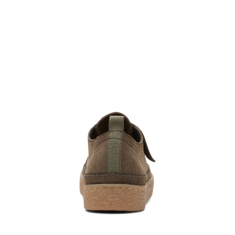 Dámské Tenisky Clarks Barleigh Krajkové Tmavě Olivy Zelené | CZ-041287