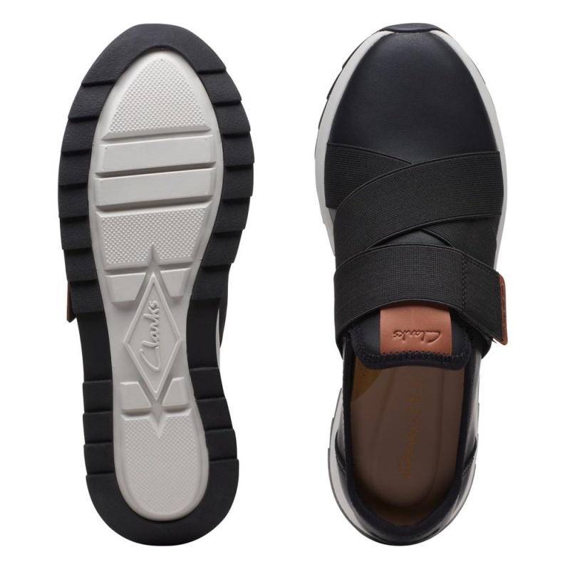 Dámské Tenisky Clarks Dash Lite Strap Černé | CZ-190528