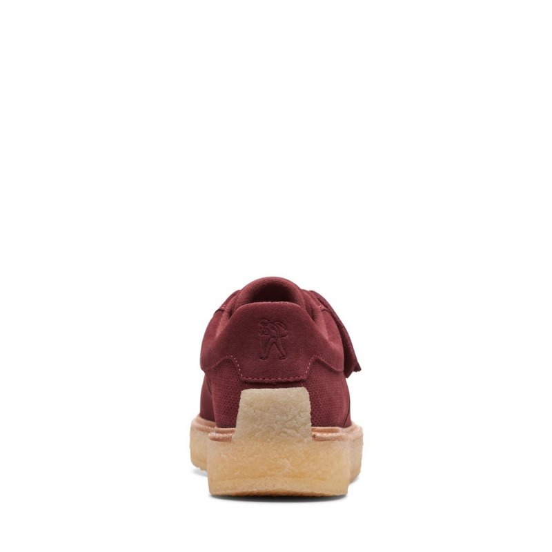 Dámské Tenisky Clarks Sandford Vínové | CZ-387196