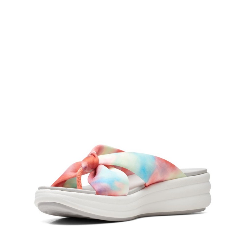 Dámské Žabky Clarks Drift Ave Multicolour | CZ-581304