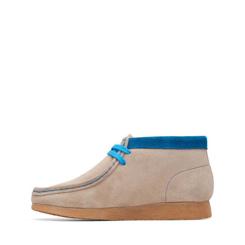 Dívčí Boty do Školy Clarks Wallabee Boot Older Hnědé | CZ-017386