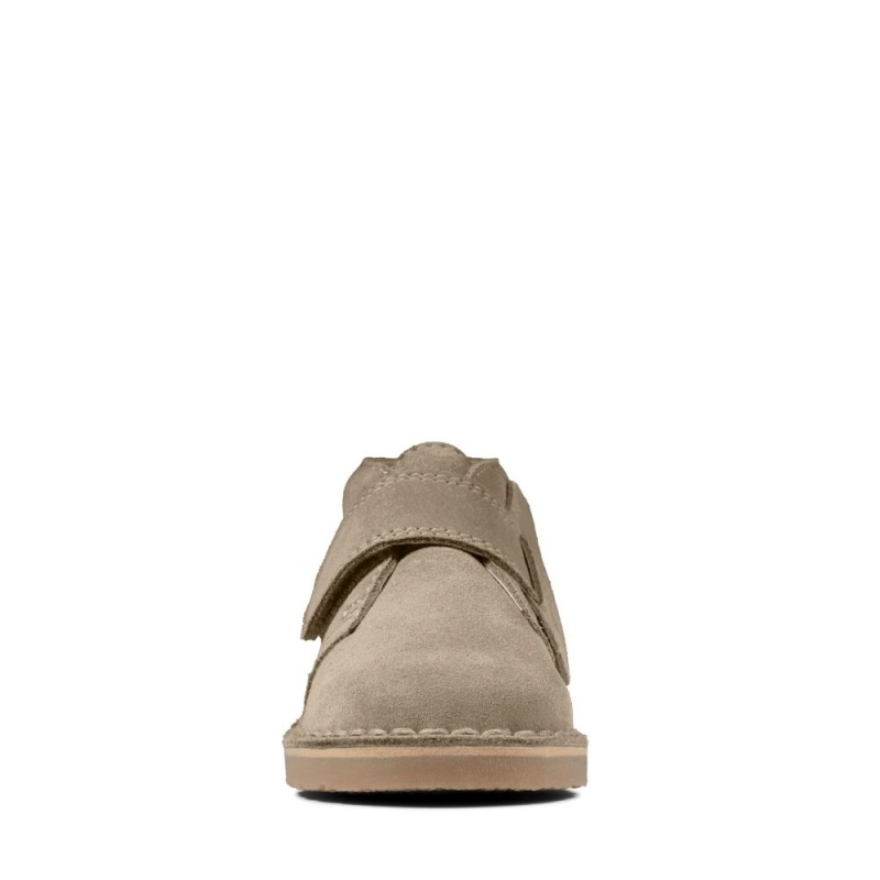 Dívčí Kotníkové Boty Clarks Desert Boot 2 Toddler Hnědé | CZ-124976