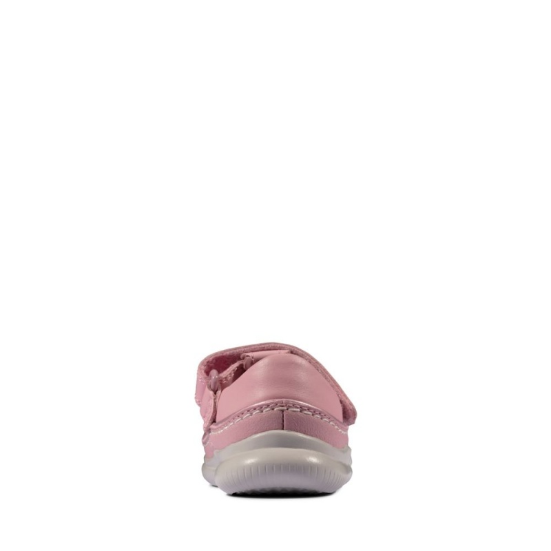 Dívčí Obuv Clarks Crest Sky Toddler Růžové | CZ-176829