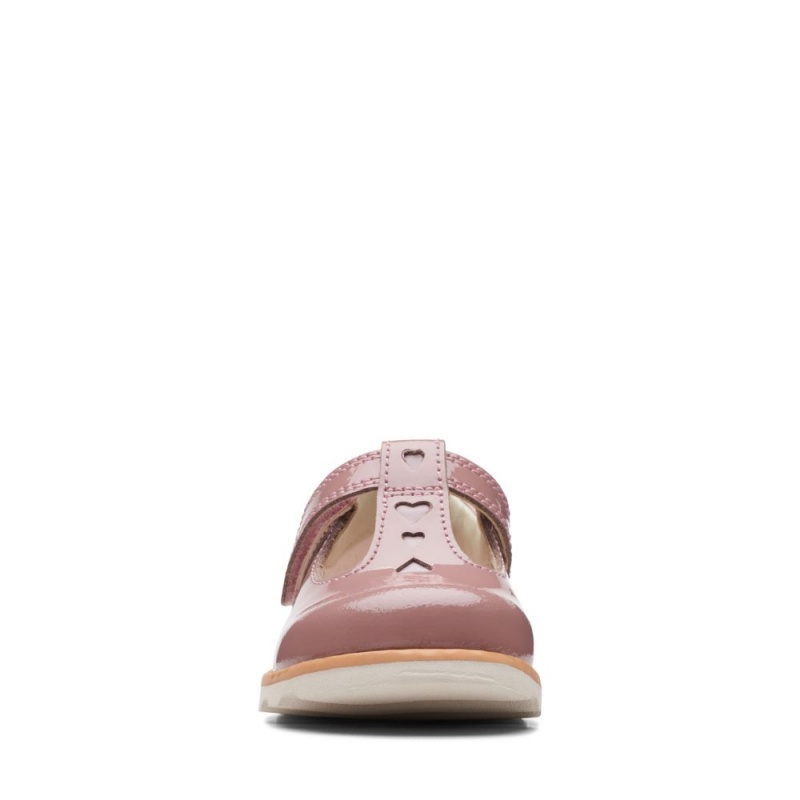 Dívčí Obuv Clarks Crown Teen Toddler Růžové | CZ-120948