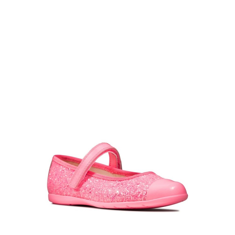 Dívčí Obuv Clarks Dance Tap Toddler Růžové | CZ-567492