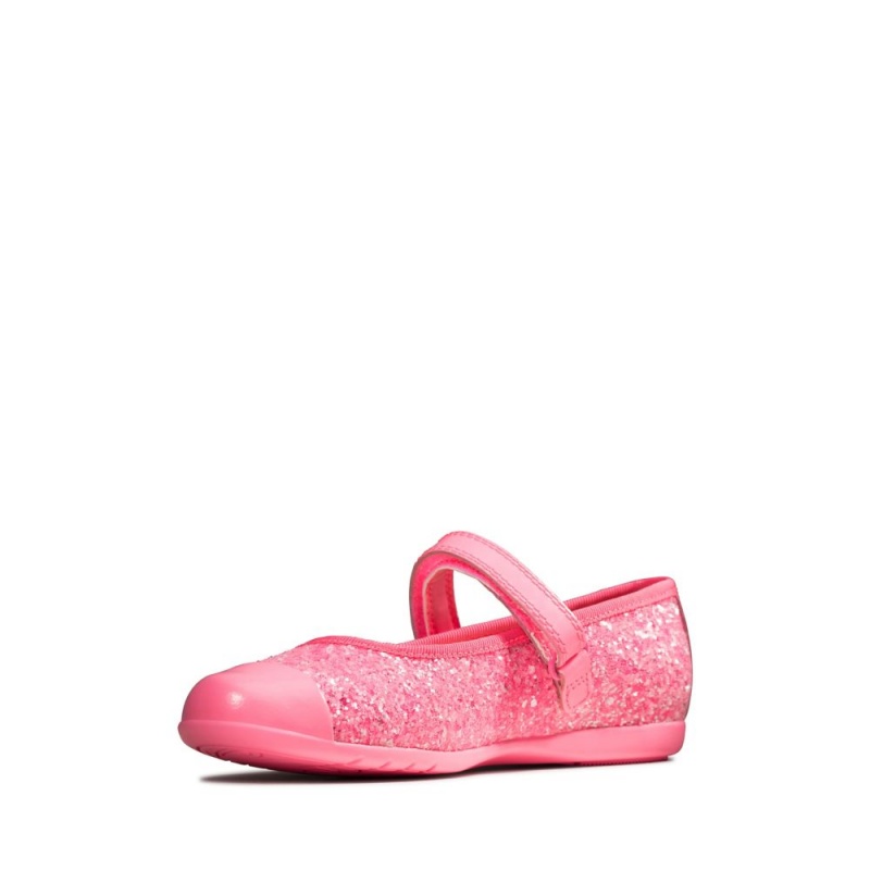 Dívčí Obuv Clarks Dance Tap Toddler Růžové | CZ-567492