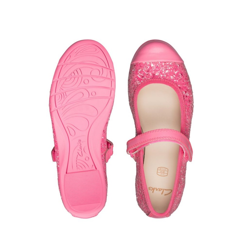 Dívčí Obuv Clarks Dance Tap Toddler Růžové | CZ-567492