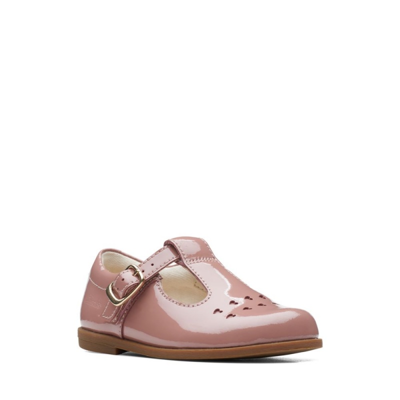 Dívčí Obuv Clarks Drew Play Toddler Růžové | CZ-071935