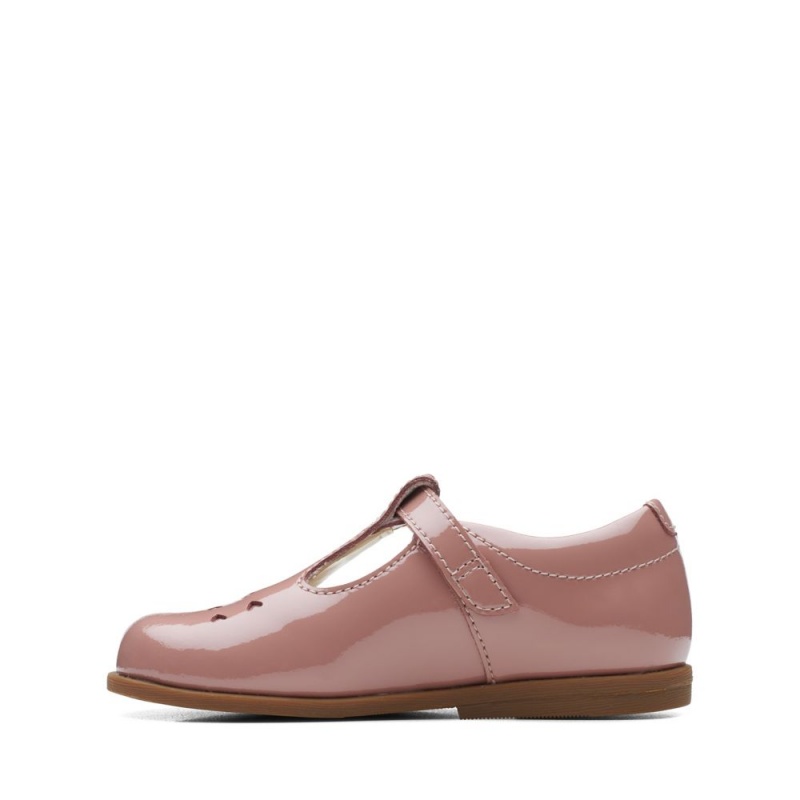 Dívčí Obuv Clarks Drew Play Toddler Růžové | CZ-071935