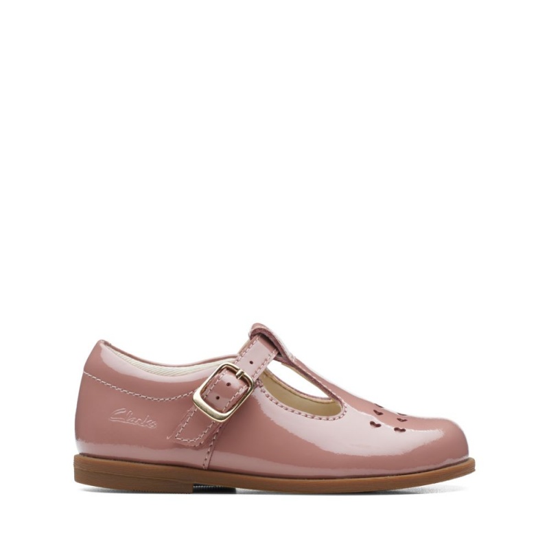 Dívčí Obuv Clarks Drew Play Toddler Růžové | CZ-071935