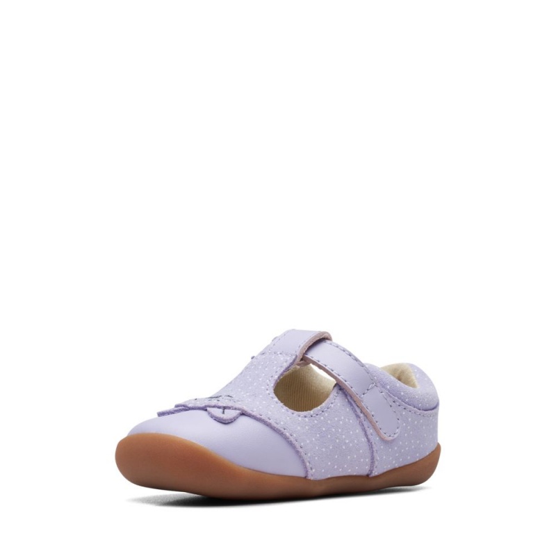 Dívčí Obuv Clarks Roamer Cub Toddler Fialové | CZ-243150