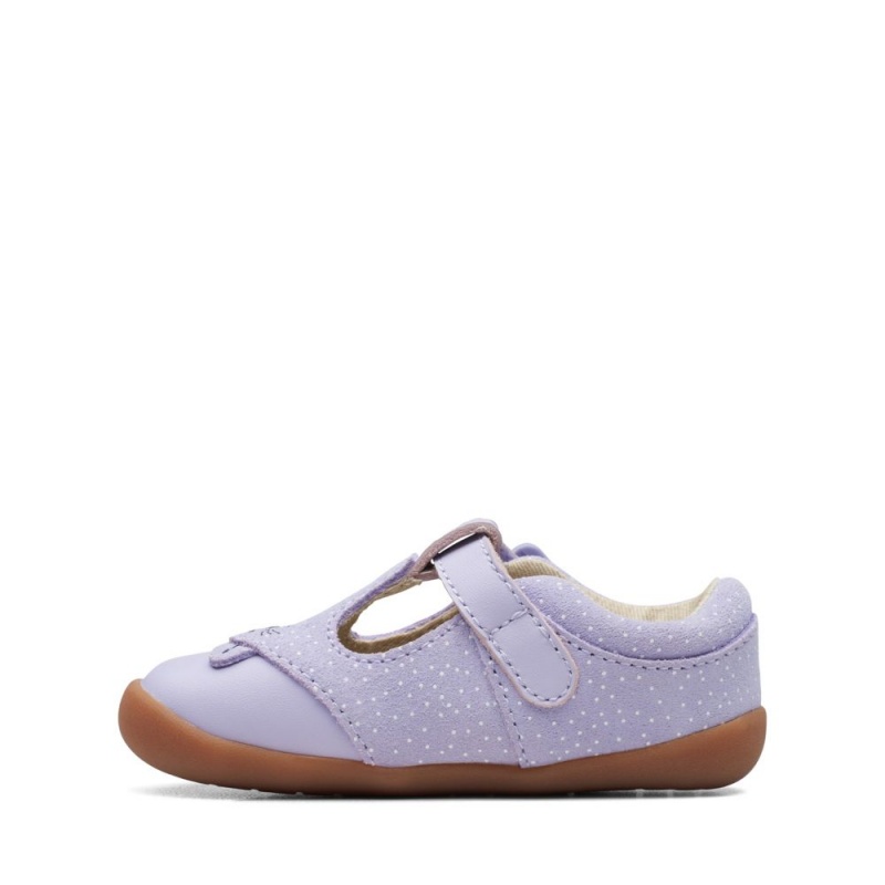 Dívčí Obuv Clarks Roamer Cub Toddler Fialové | CZ-243150