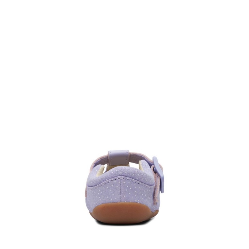 Dívčí Obuv Clarks Roamer Cub Toddler Fialové | CZ-243150