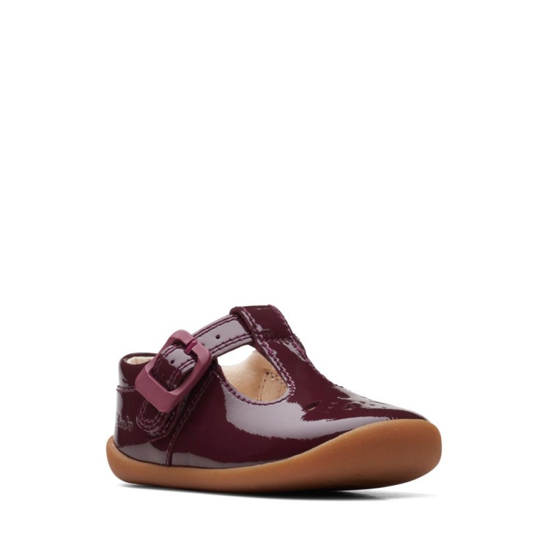 Dívčí Obuv Clarks Roamer Star Toddler Vínové | CZ-540639