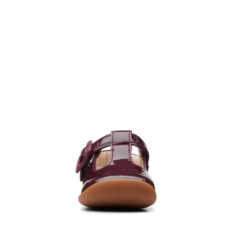 Dívčí Obuv Clarks Roamer Star Toddler Vínové | CZ-540639