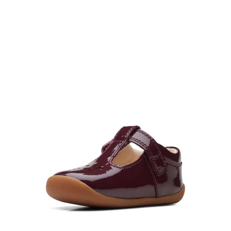 Dívčí Obuv Clarks Roamer Star Toddler Vínové | CZ-540639