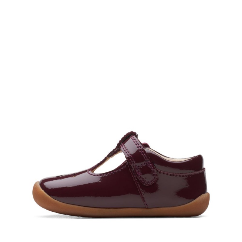 Dívčí Obuv Clarks Roamer Star Toddler Vínové | CZ-540639