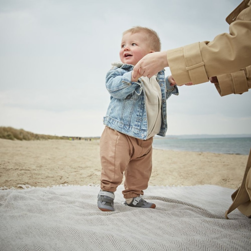 Dívčí Obuv Clarks Tiny Print Toddler Šedé | CZ-354928