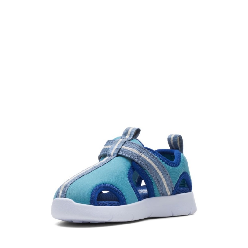 Dívčí Sandály Clarks Ath Vody Toddler Blankyt | CZ-905634