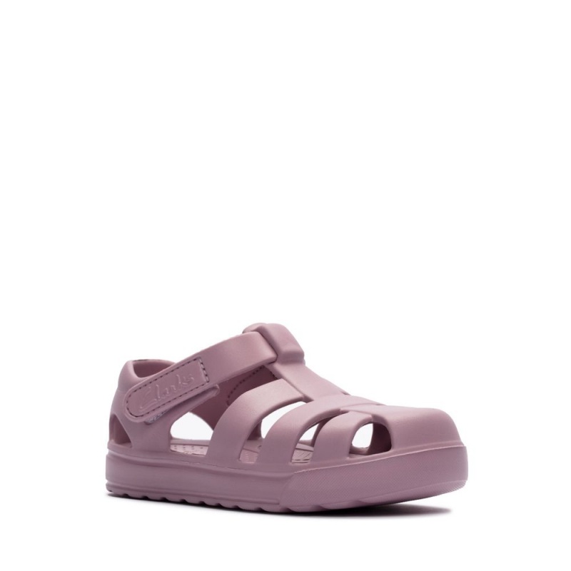 Dívčí Sandály Clarks Move Kind Toddler Růžové | CZ-437108