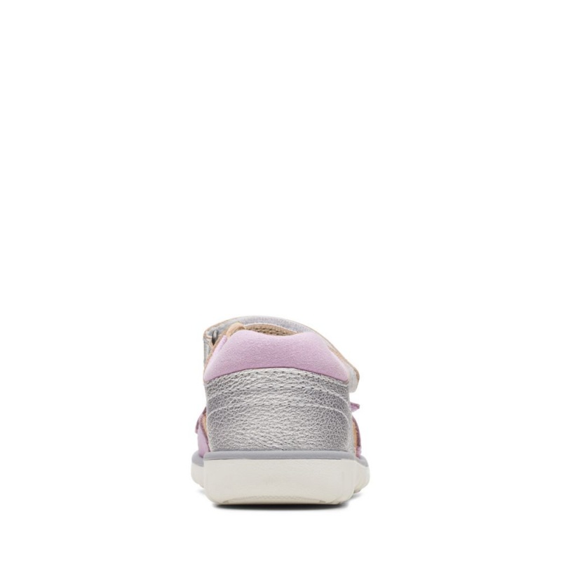 Dívčí Sandály Clarks Roam Wing Toddler Fialové | CZ-137920