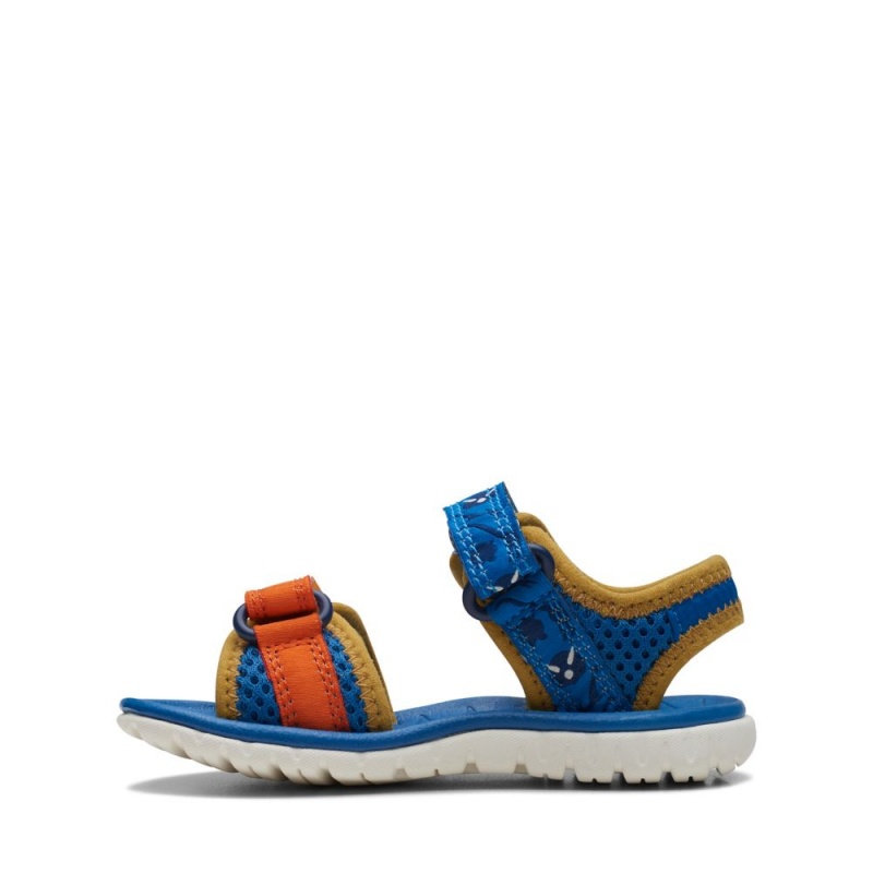 Dívčí Sandály Clarks Surfing Tide Toddler Blankyt | CZ-643782