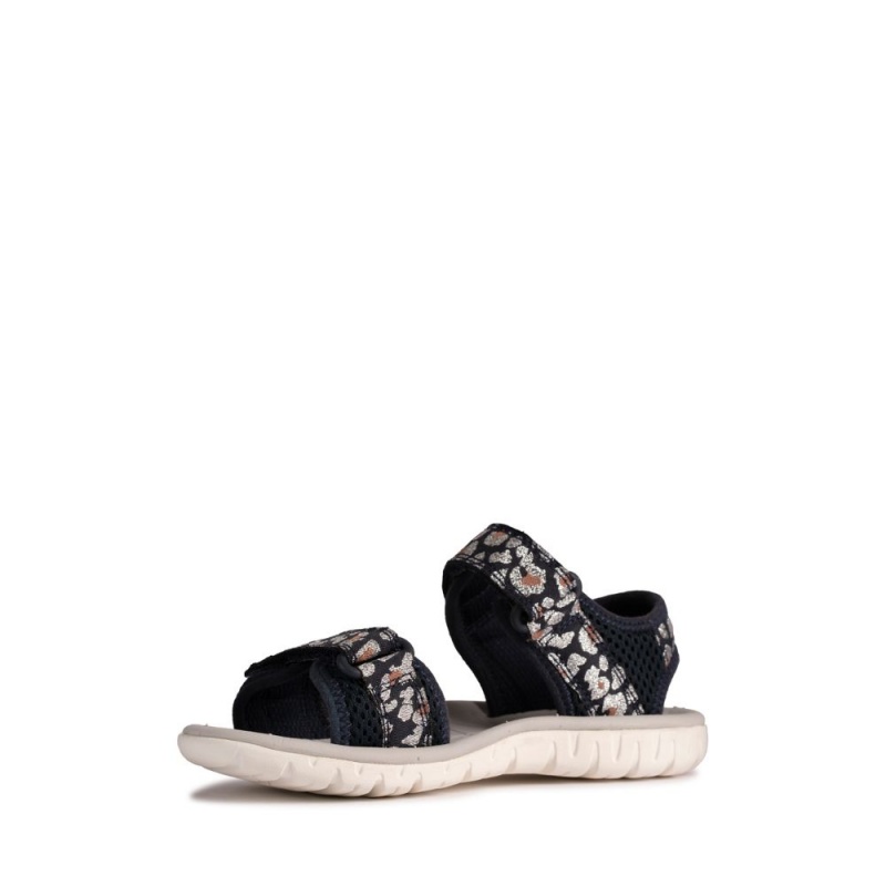 Dívčí Sandály Clarks Surfing Tide Toddler Tmavě Blankyt | CZ-241067