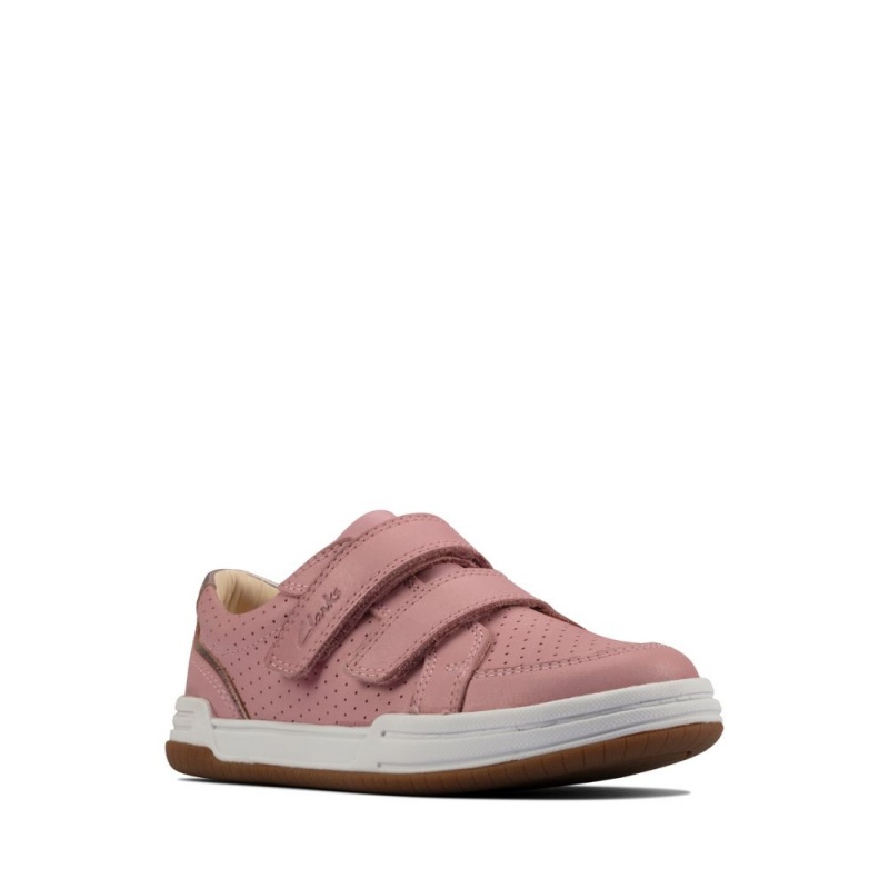 Dívčí Tenisky Clarks Fawn Solo Světle Růžové | CZ-647310