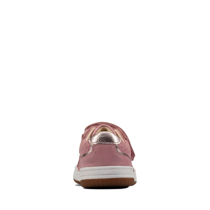 Dívčí Tenisky Clarks Fawn Solo Toddler Světle Růžové | CZ-156093