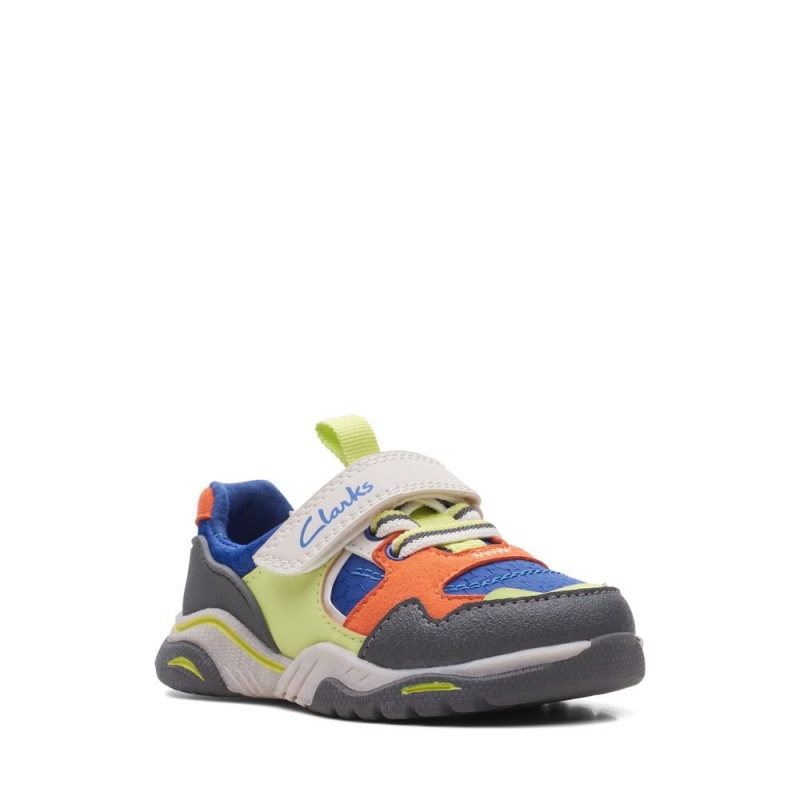 Dívčí Tenisky Clarks Feather Jump Toddler Blankyt | CZ-687524