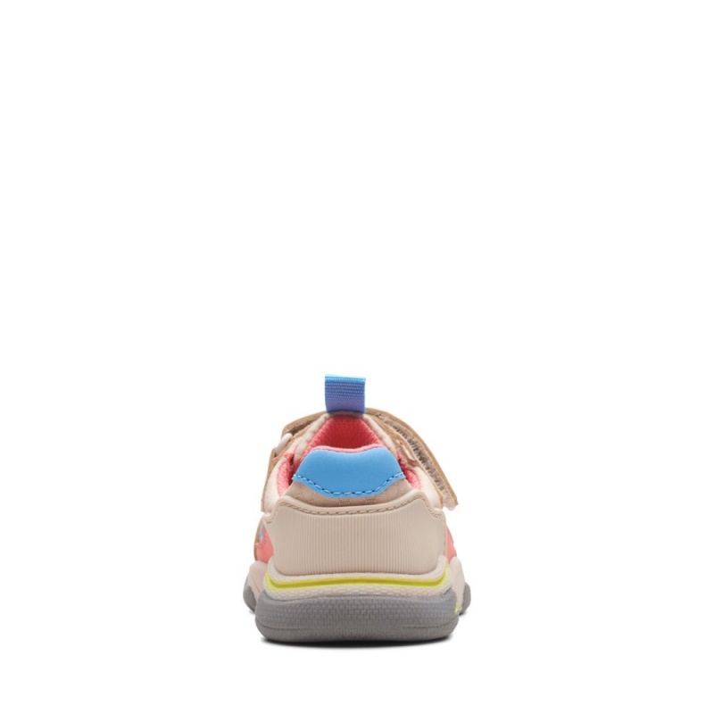 Dívčí Tenisky Clarks Feather Jump Toddler Hnědé | CZ-548769