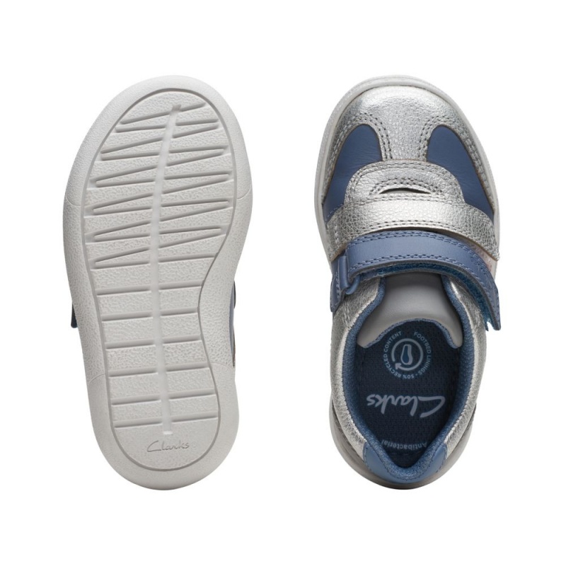 Dívčí Tenisky Clarks Flash Web Toddler Blankyt | CZ-841930