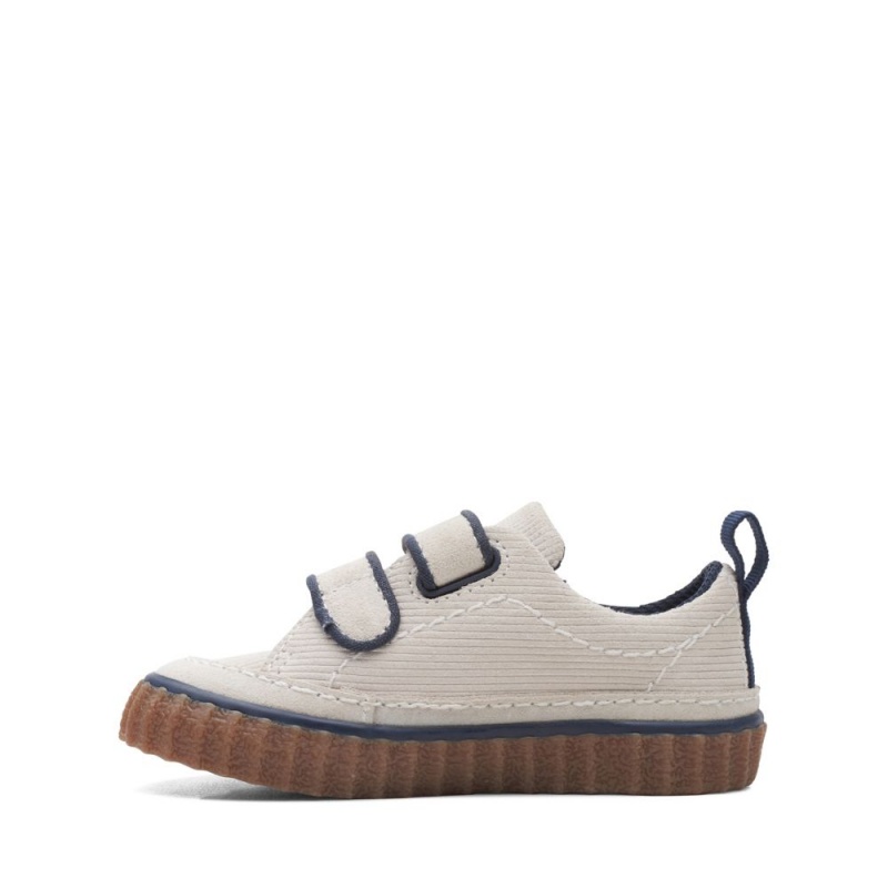 Dívčí Tenisky Clarks River Tor Toddler Bílé | CZ-341720