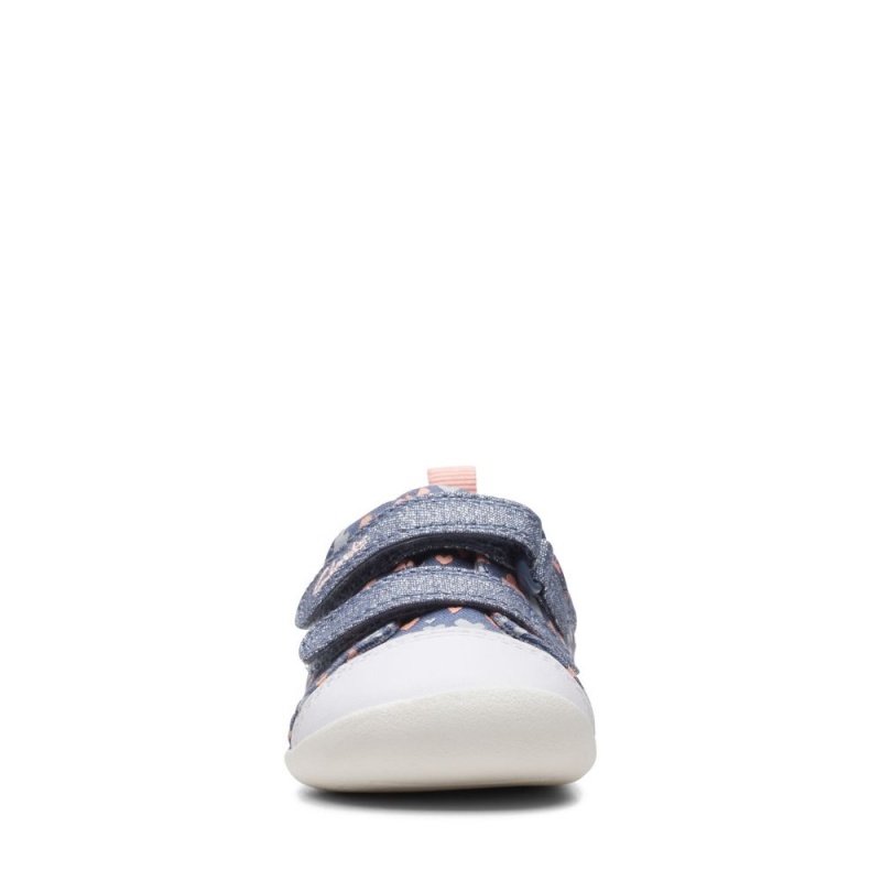 Dívčí Tenisky Clarks Roamer Craft Toddler Blankyt | CZ-904215