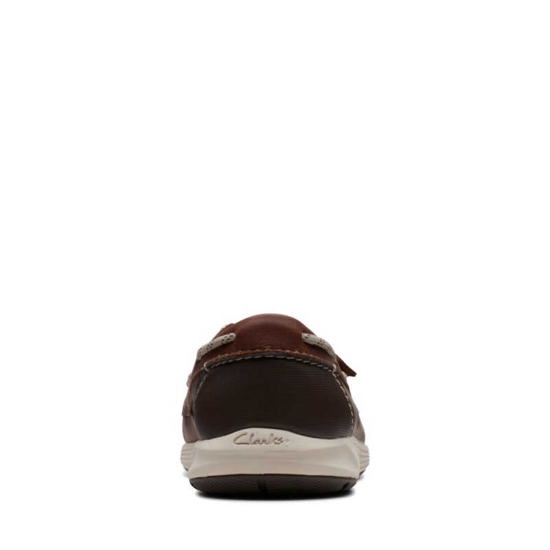 Pánské Boty Casual Clarks ATL Sail Go Hnědé | CZ-865170