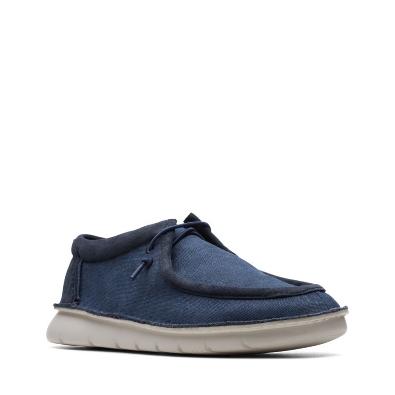 Pánské Boty Casual Clarks Colehill Easy Tmavě Blankyt | CZ-917620